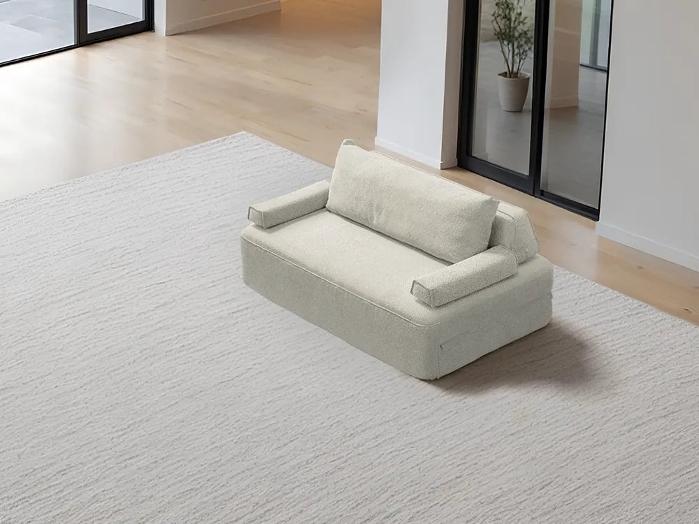 Cushie Modular 2-Seater Queen (1.54m) - Cream