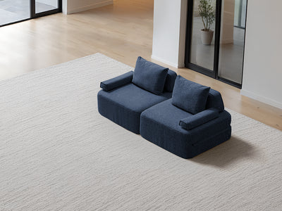 Sleeper Sofa / 2.5-Seater 2.03m King / Denim