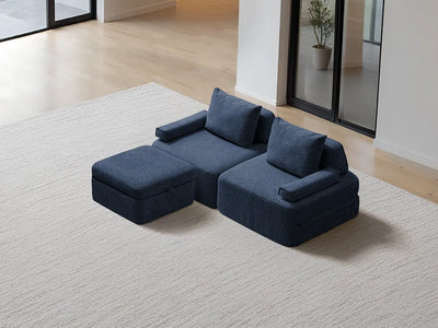 Chaise / 2-Seater Chaise 2.03m / Denim
