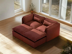 2 Seater / Bed / Rust