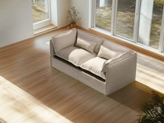 2 Seater / Sofa / Linen Beige