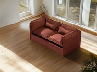 Lifely Modular 2 Seater Sofa - Rust