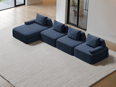 Chaise / 4-Seater Chaise 4.01m / Denim
