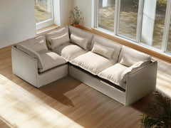 4 Seater / Corner / Linen Beige