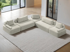 Corner / 7-Seater Corner 3.57m / Cream
