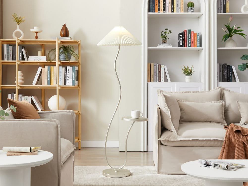 Avery Floor Lamp - Champagne Gold