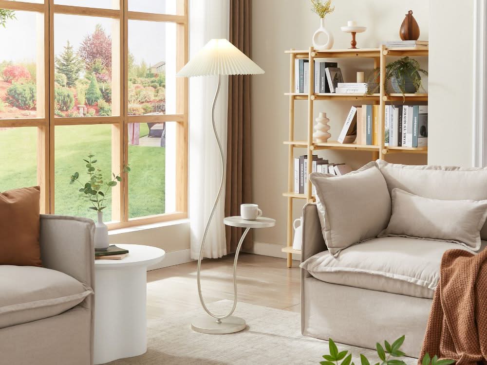 Avery Floor Lamp - Champagne Gold