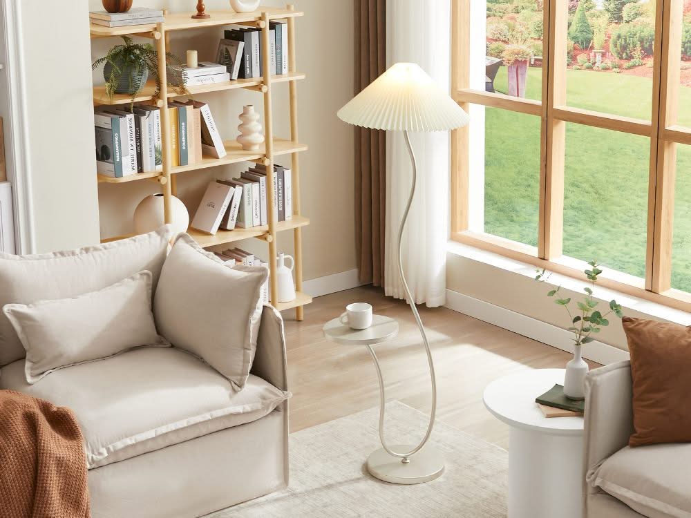 Avery Floor Lamp - Champagne Gold