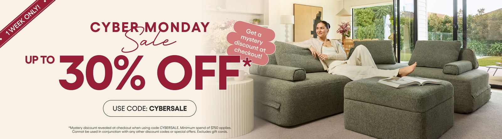 Cyber Monday Sale Banner 