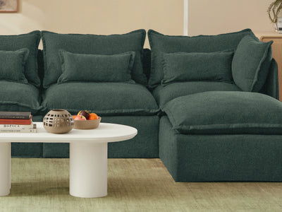 Dark Green / Corner Sofa