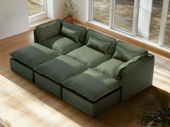 3 Seater / Bed / Olive Green