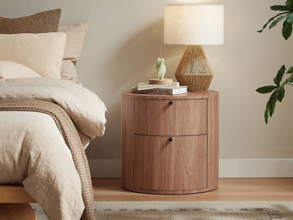 Olivia Set of 2 Bedside Table