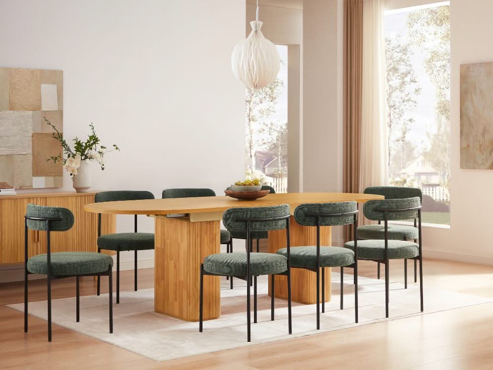 Tate Extendable Dining Table - Natural