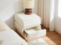 Twix Bedside Table Beige