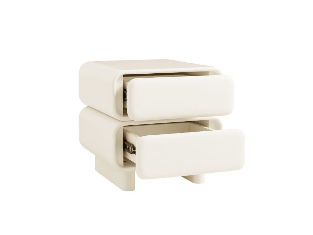 Twix Bedside Table Beige