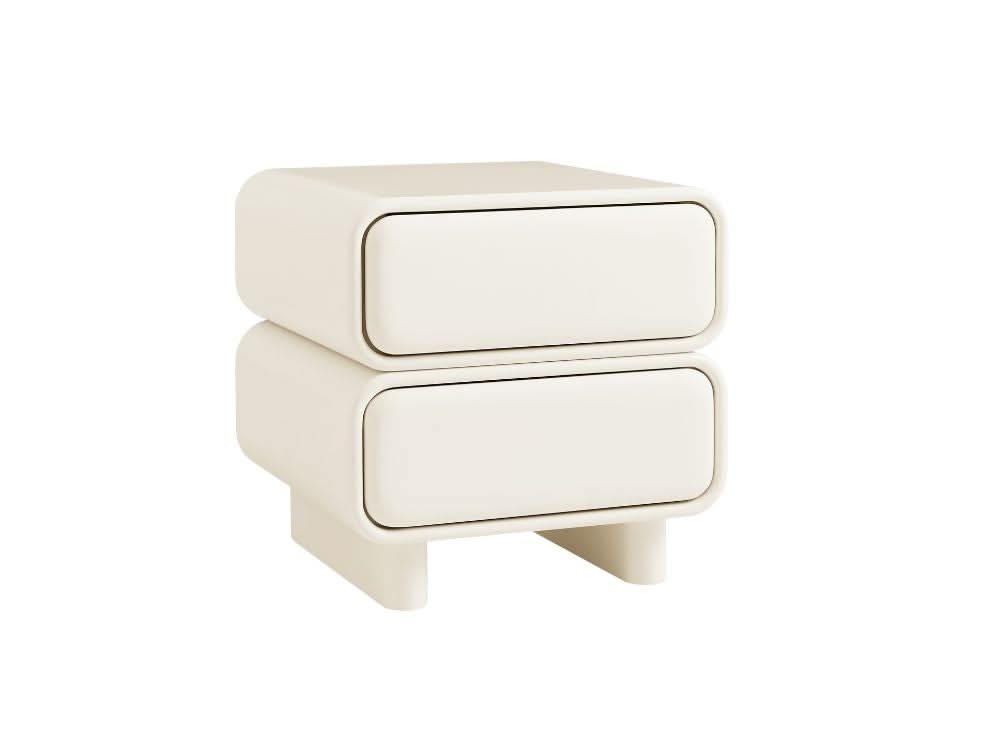 Twix Bedside Table Beige