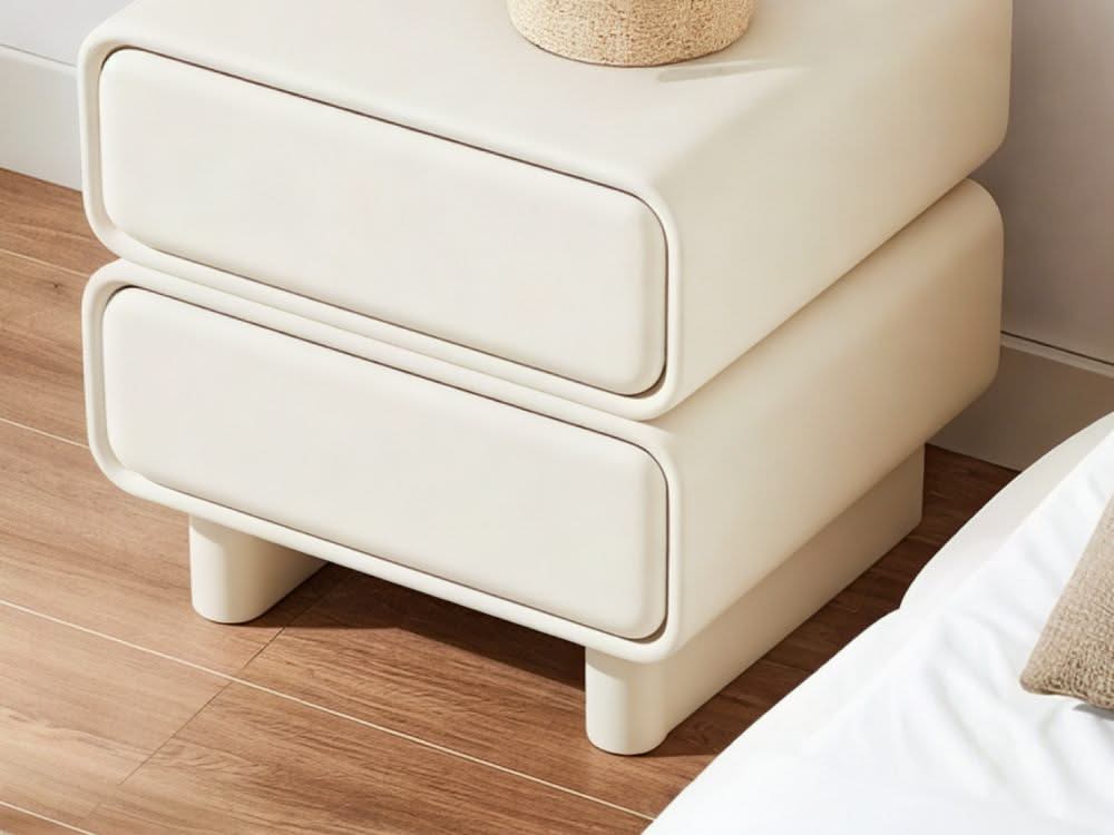 Twix Bedside Table Beige