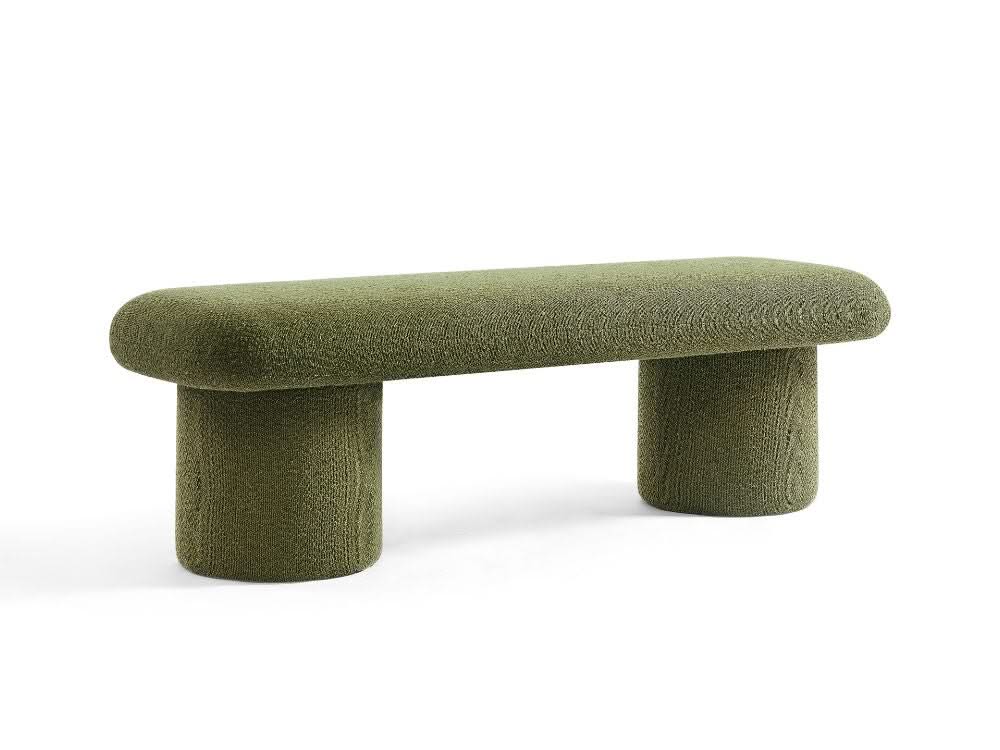 Vert Upholstery Bench 140cm - Fern Green
