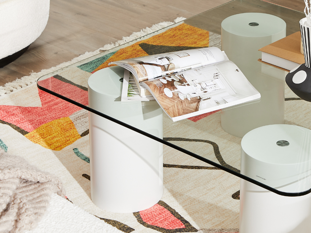 Gabriel Glass Coffee Table
