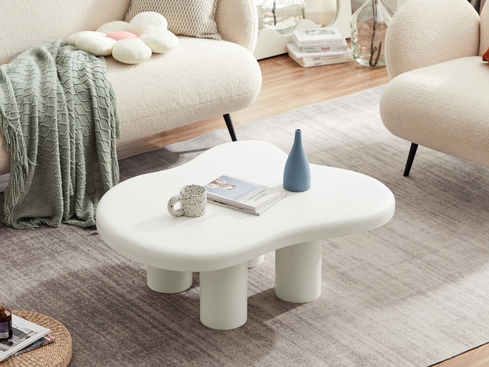 Cloud White Coffee Table